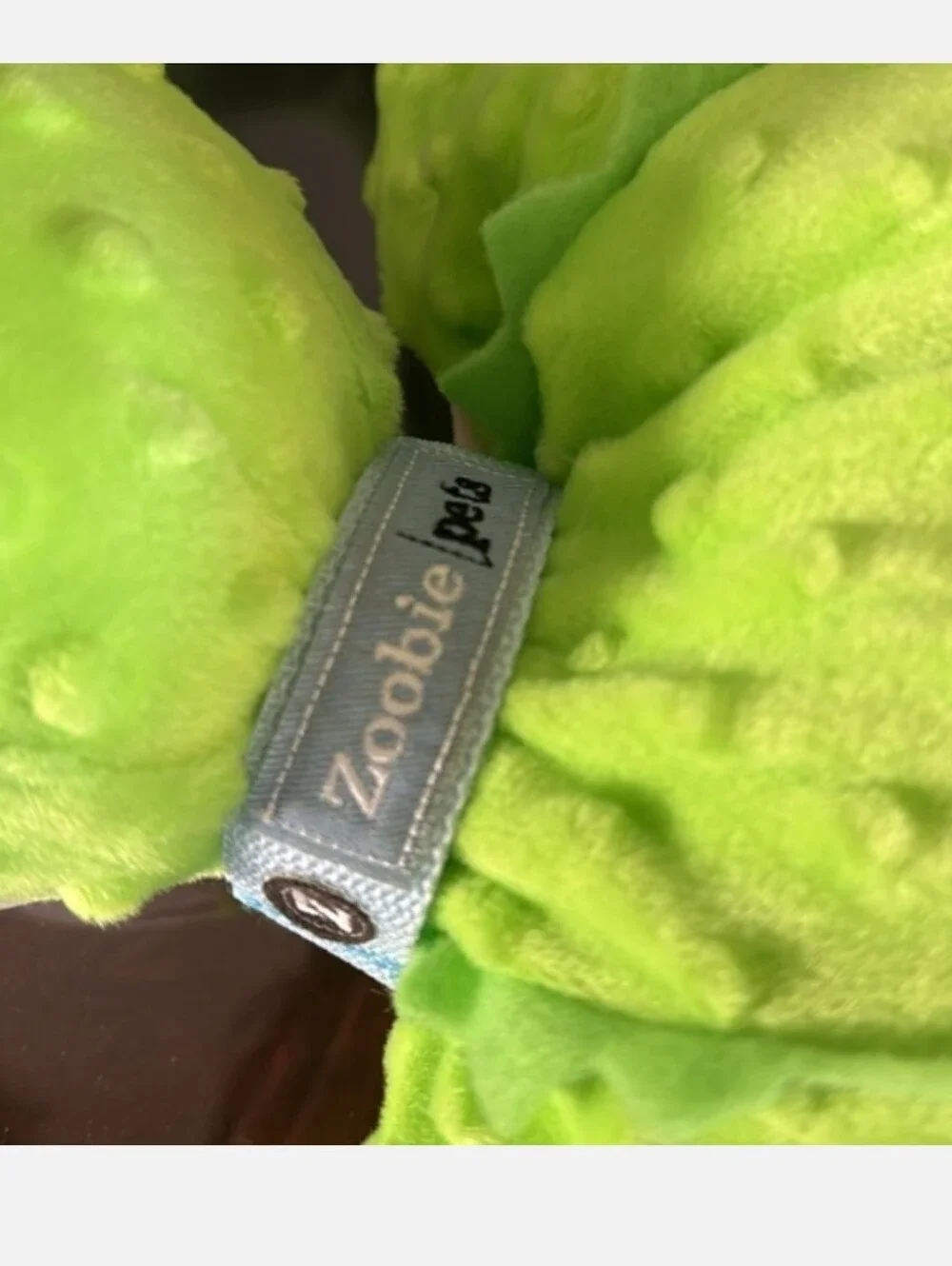 Zoobie Pets Green Plush Alligator Reptile Stuffed Animal & Blanket In 1